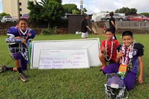 Brayden Ka'iana Taum, 2016 Wayne Yamamoto Scholarship Fund Recipient